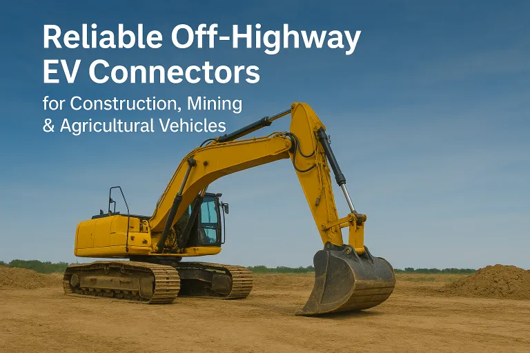 Reliable Connector Solutions for Off-Highway Electric Vehicles